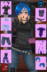 Eve Want a Kiss - All Versions Outfits