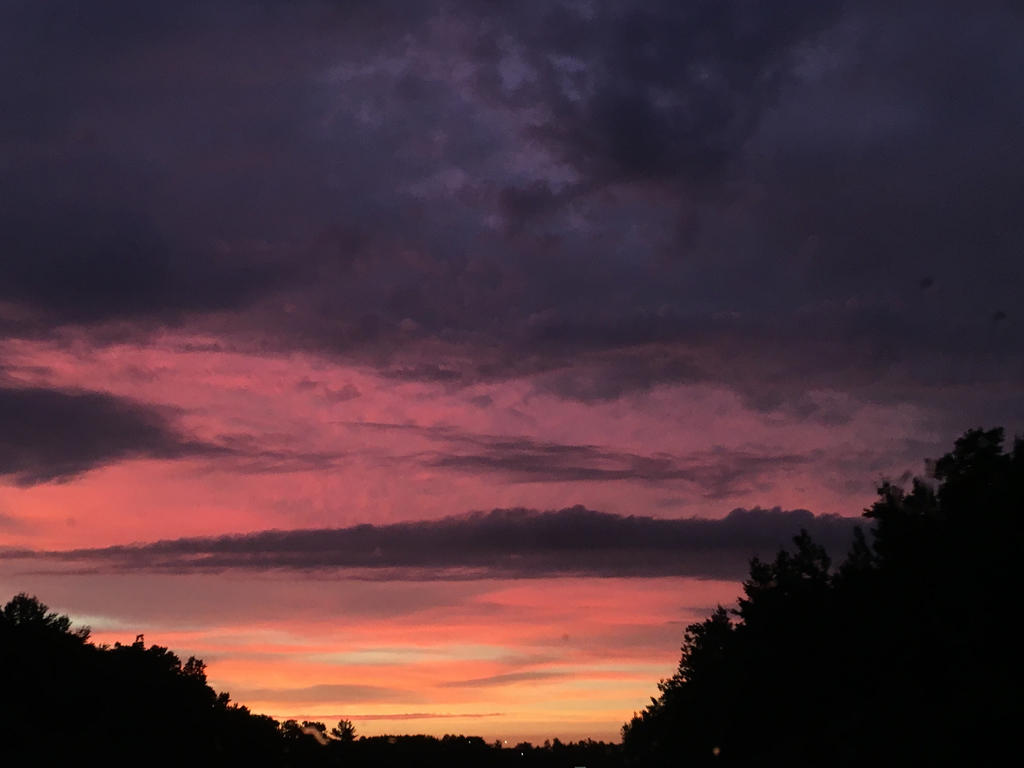 Thunderstorm Sunset 01