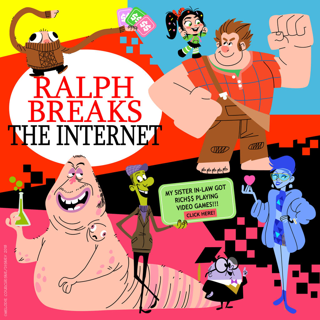 Ralph breaks the Internet by Turbotastique on DeviantArt
