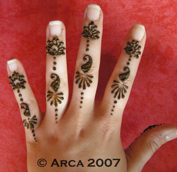 simple asha henna