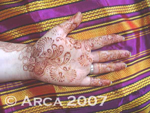 Kiran's henna color