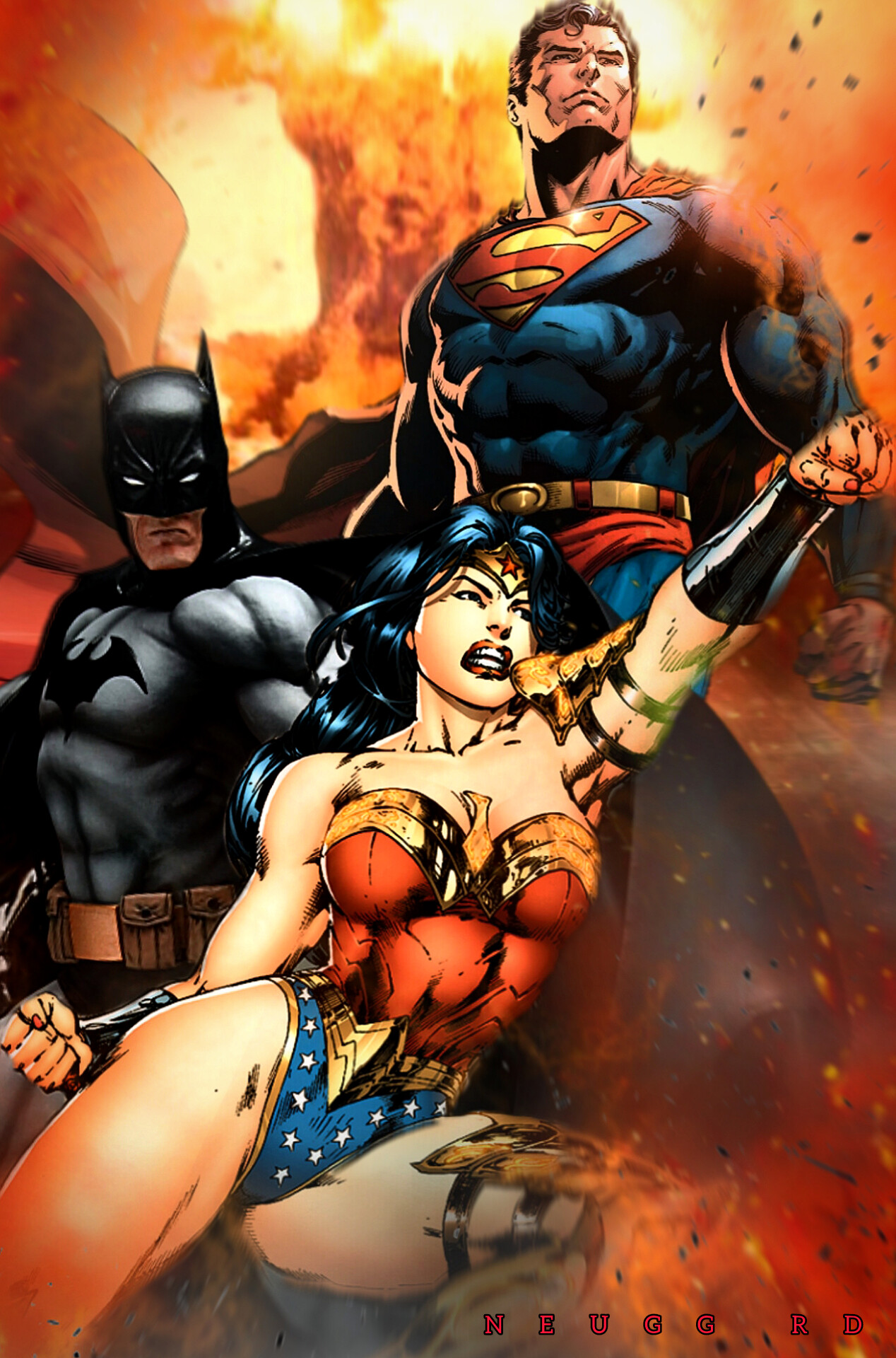 Dc Trinity Character DC Trinity by NEUGGRD on DeviantArt