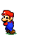 Mario Giving Flower