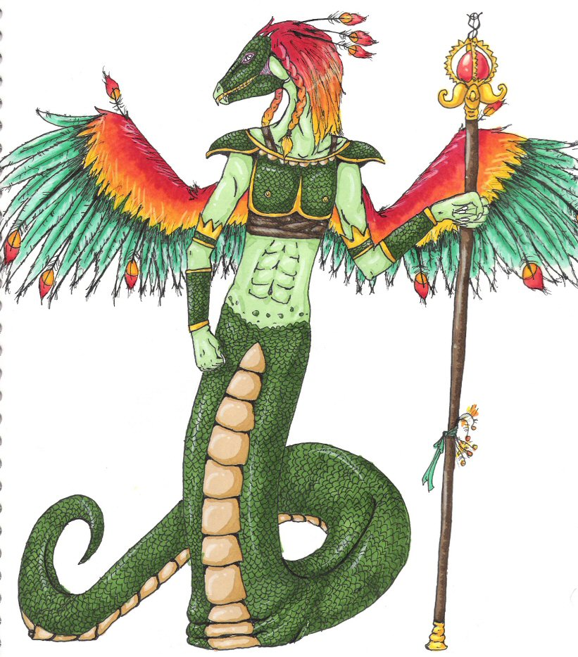 Monkey D Dragon - Quetzalcoatl Theory by caiquenadal on DeviantArt