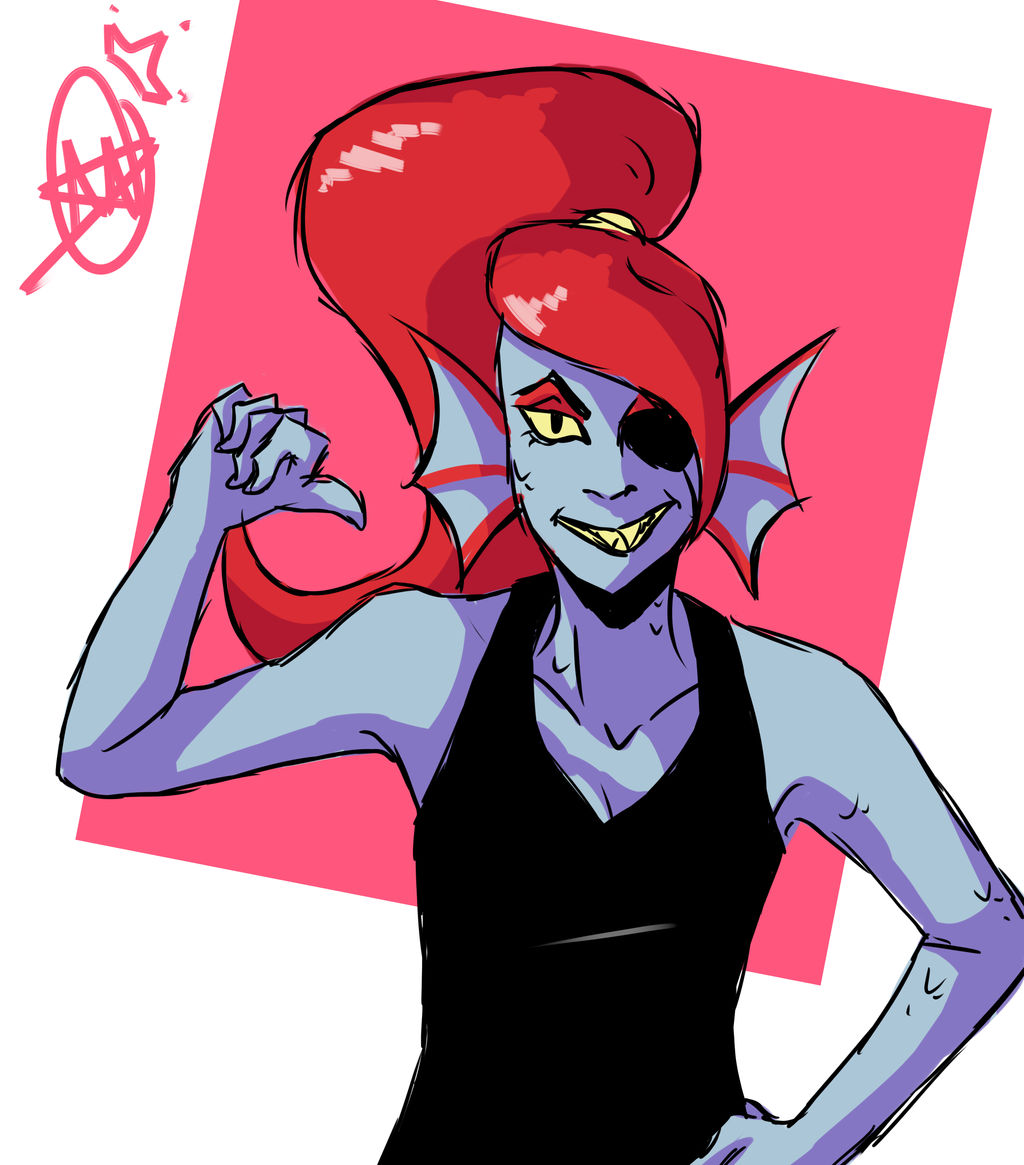 Undyne by LMacabre on DeviantArt
