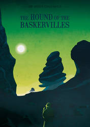 -The hound of Baskervilles- Book cover