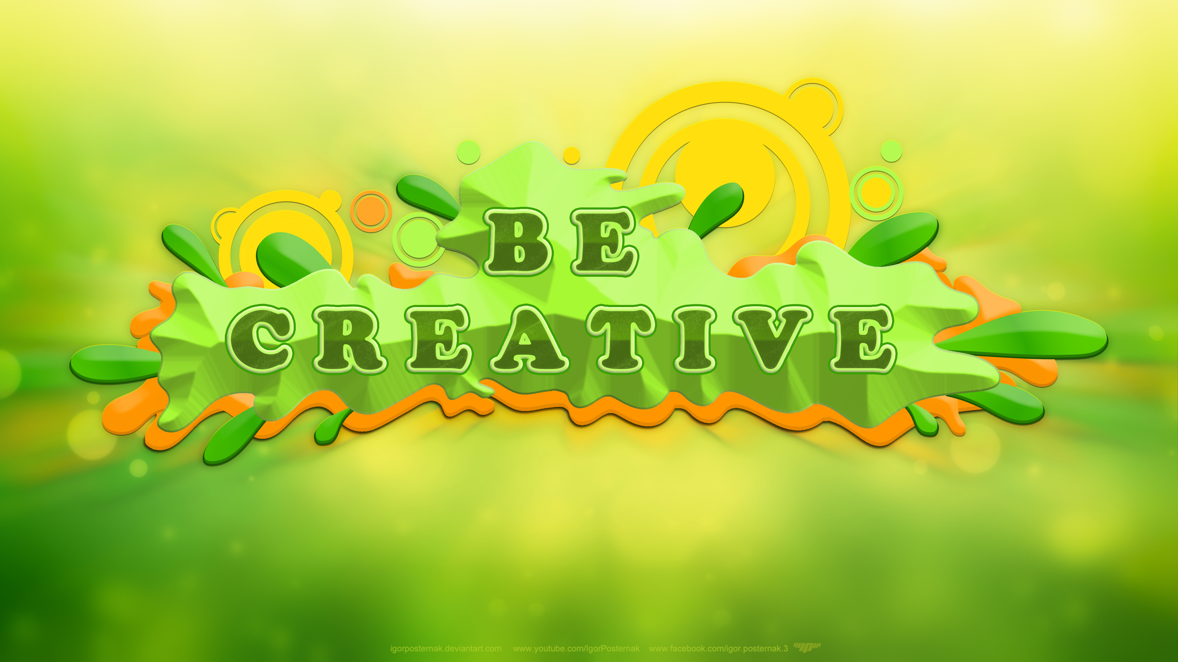 Be Creative Wallpaper