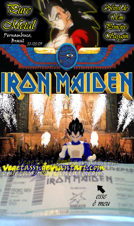 Vegeta Iron Maiden