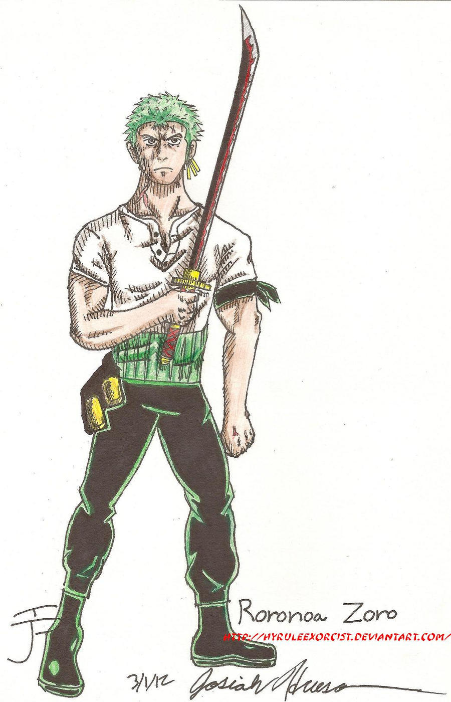 Day 1: Roronoa Zoro