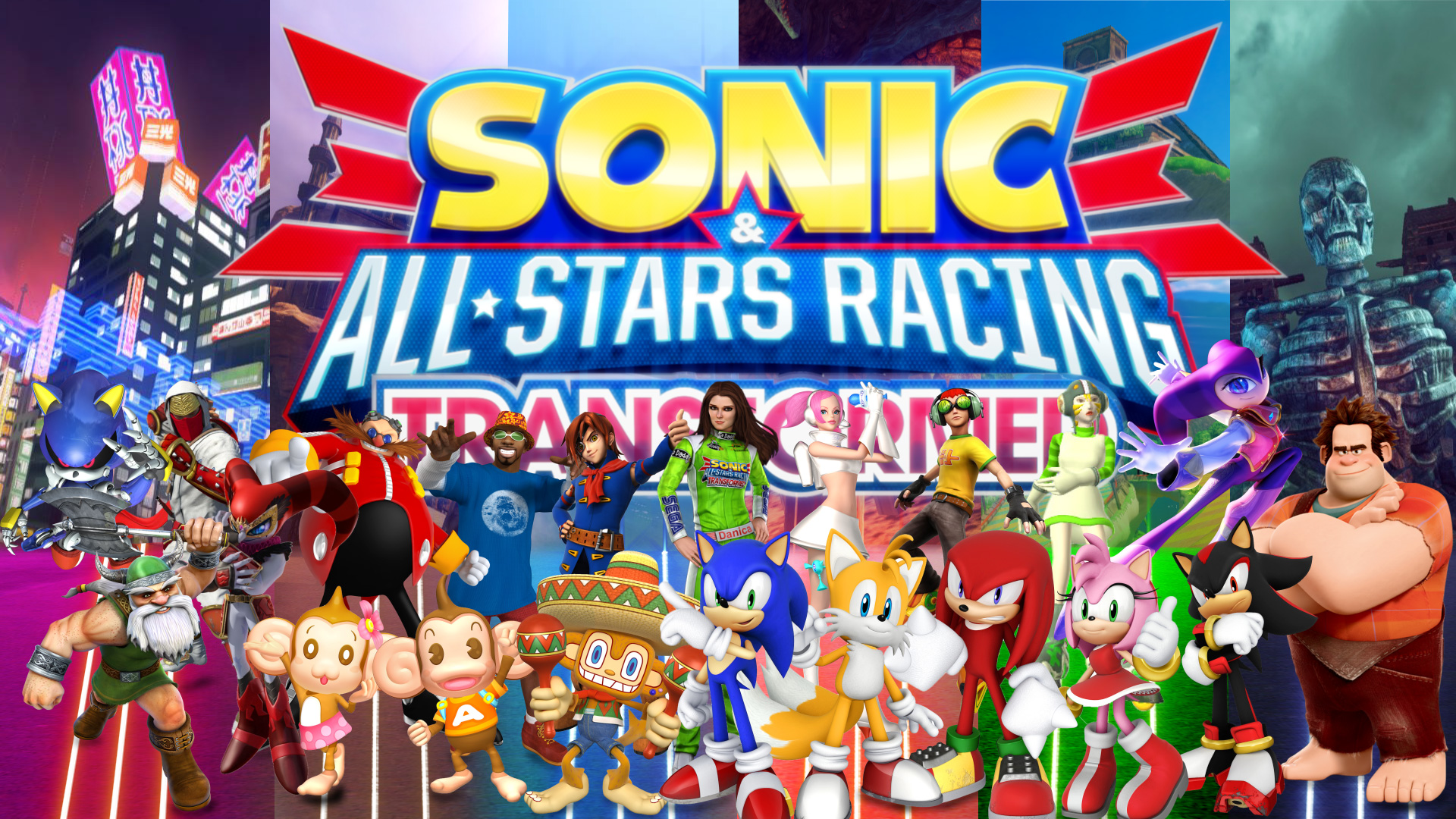 Sonic And All Stars Racing Transformed-New Renders