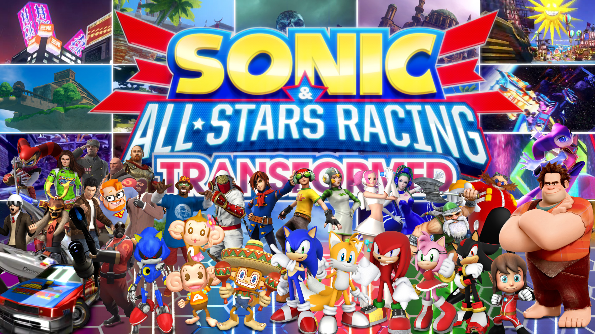 Sonic And All Stars Racing TransformedFinal by FARetis on DeviantArt Sonic And All Stars Racing TransformedFinal by FARetis on DeviantArt