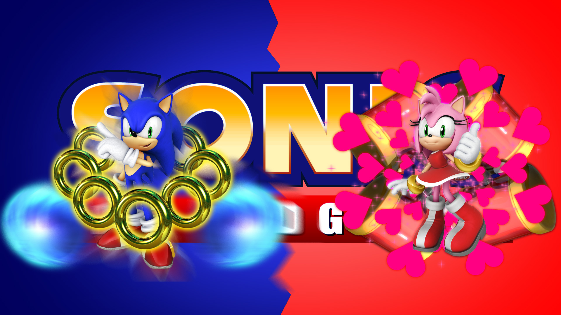 Sonic and Amy Rose