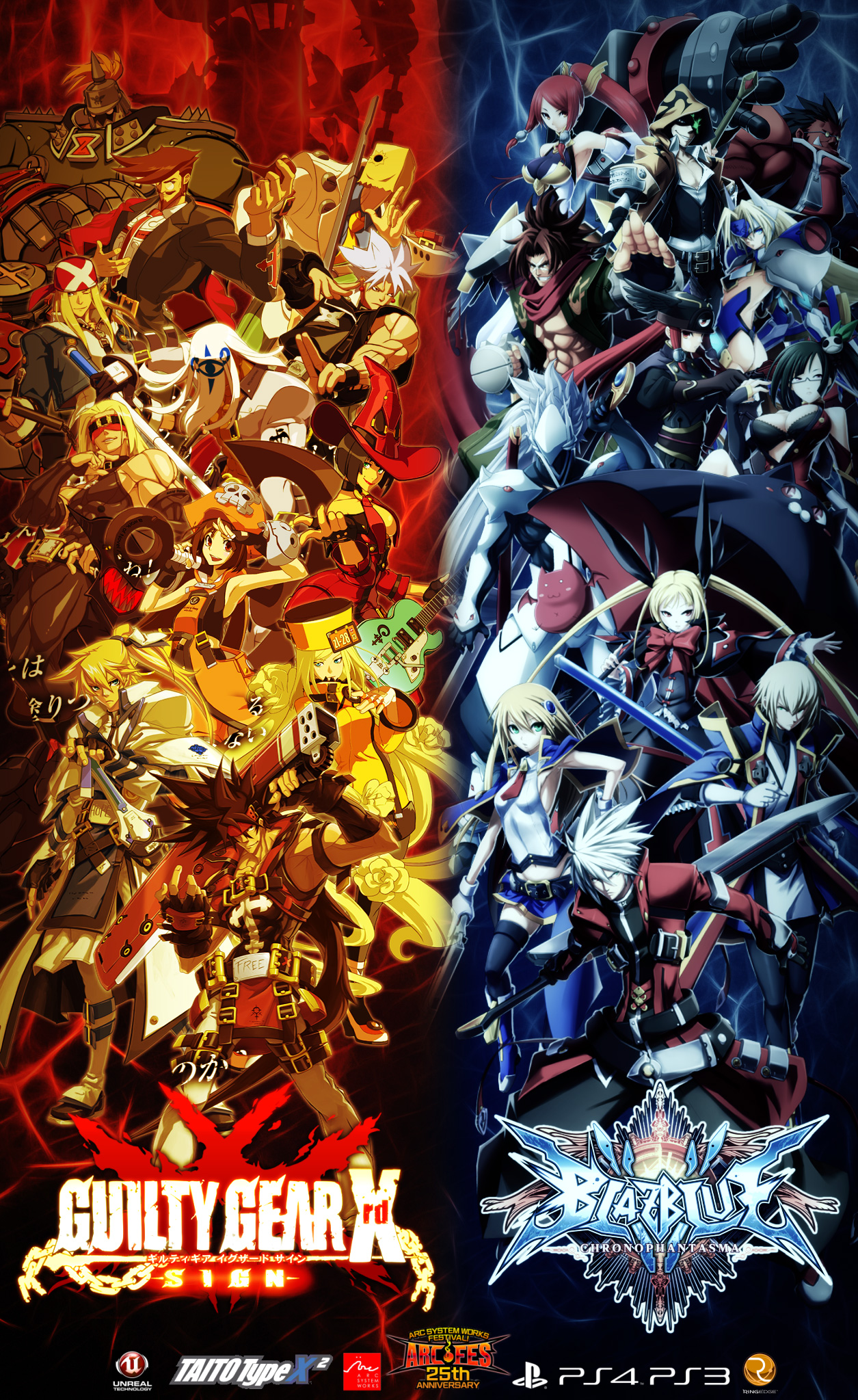 BlazBlue X Guilty Gear