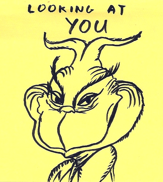 Grinch a la Chuck Jones