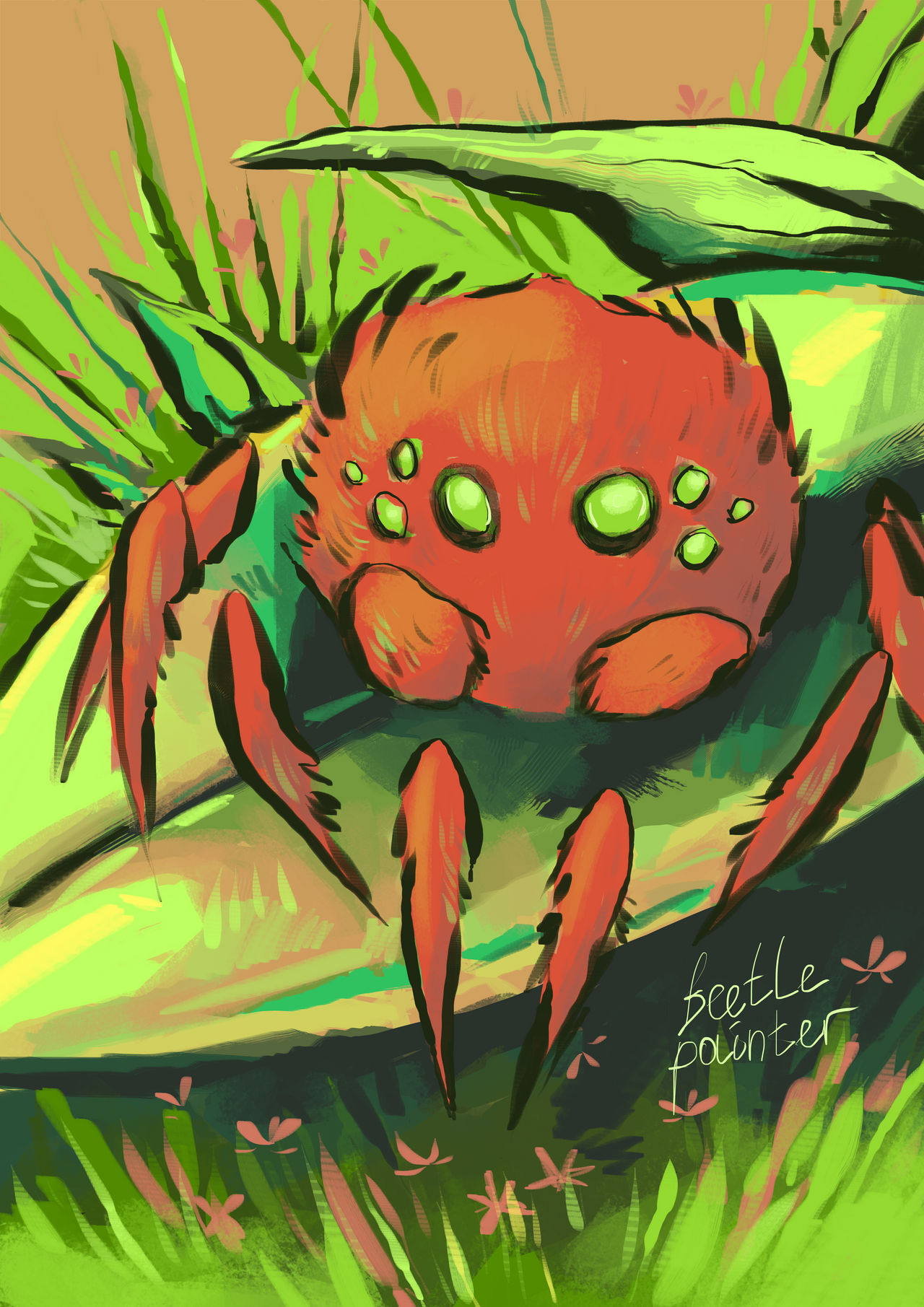 Spider Insect Deviantart spider by BeetlePainter on DeviantArt