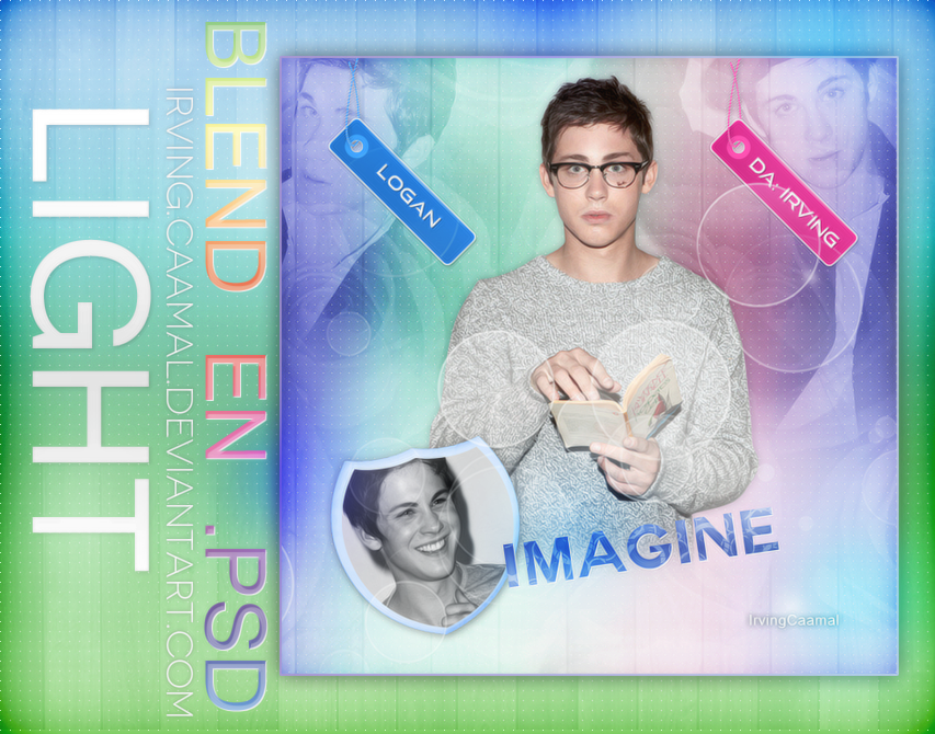 + Blend en psd ~Imagine Logan