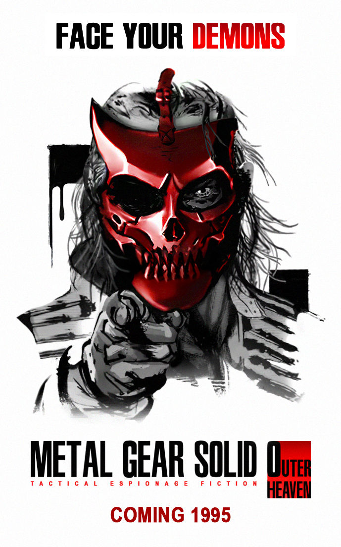 Demerzel Deviantart Metal Gear Solid 0: Outer Heaven - Poster by 3Demerzel on DeviantArt