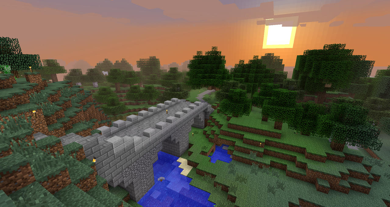 Minecraft Scenery Wallpaper By Zoroo On DeviantArt minecraft-scenery-wallpaper-by-zoroo-on-deviantart