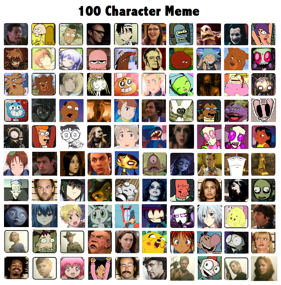 100 Character Meme