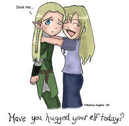 Have you hugged your elf today