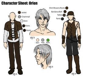 Character Sheet - Orien