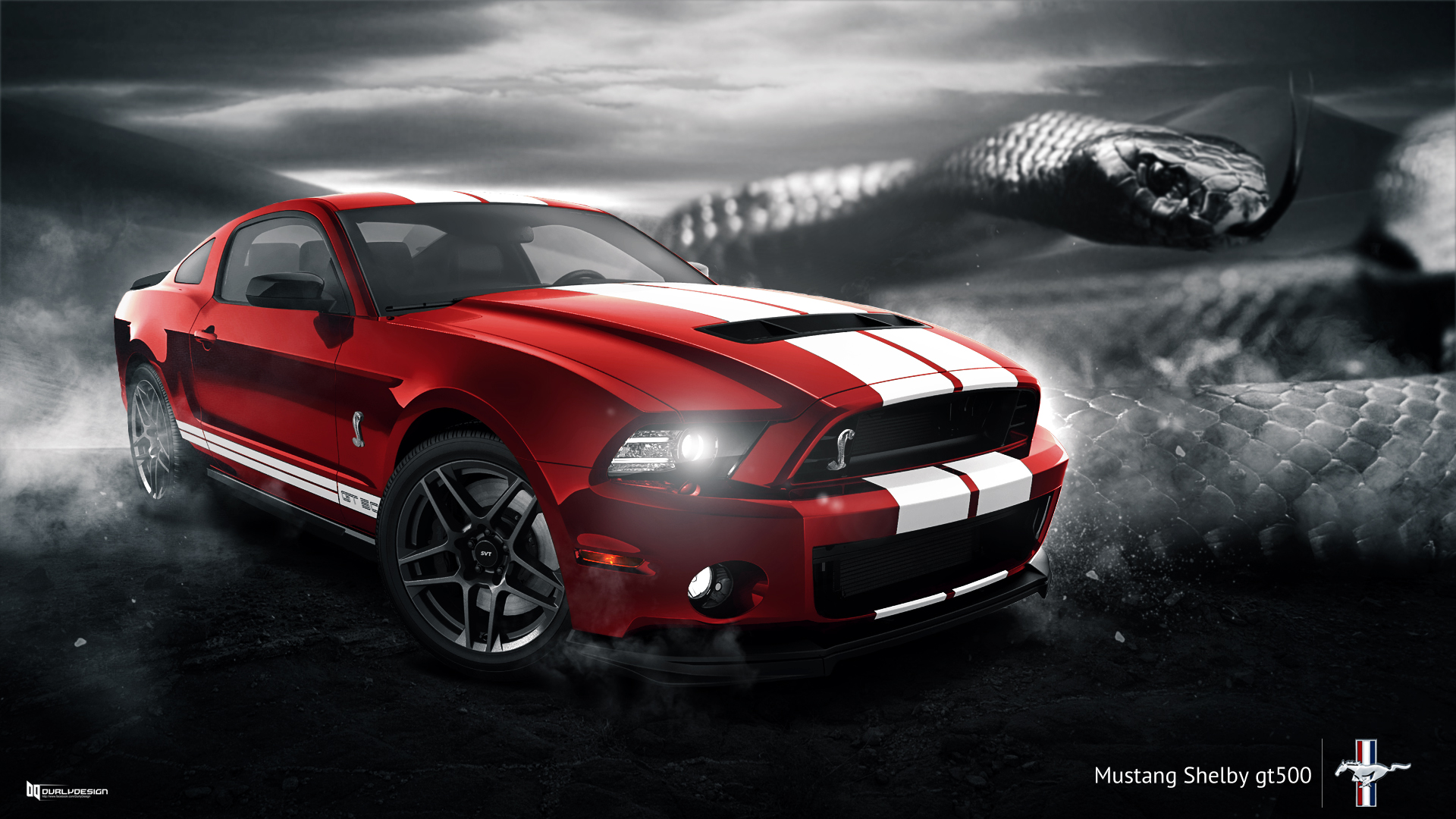 Ford Mustang Shelby GT500 / Wallpaper by durly0505 on DeviantArt Ford Mustang Shelby GT500 / Wallpaper by durly0505 on DeviantArt
