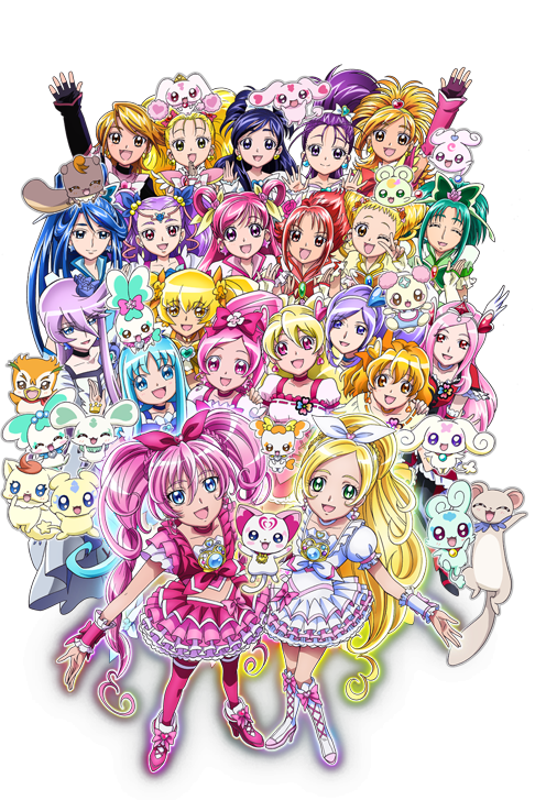 Pretty Cure All Stars F Movie Render (My Version) by Dominickdr98