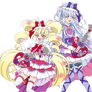 Cure Macherie and Cure Amour [PreCure Render]