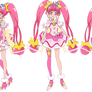 Cure Star Profile (Star Twinkle PreCure Render]