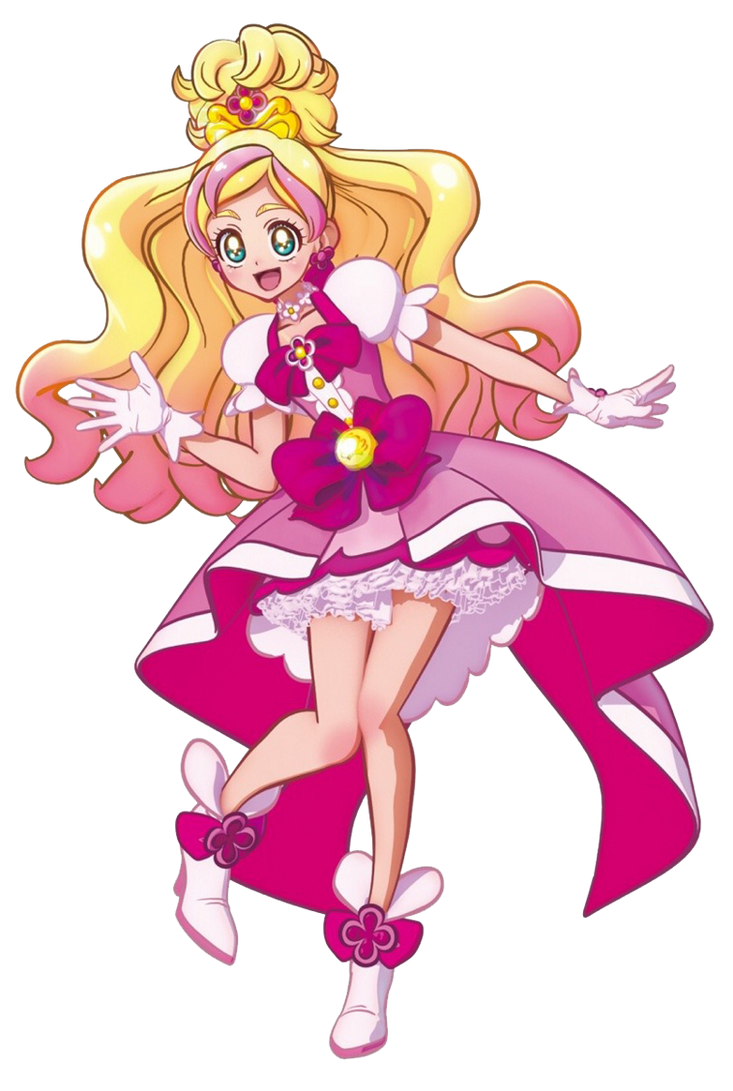 Cure Flora All Stars Memories Render by FFPreCureSpain  Cure Flora All Stars Memories Render by FFPreCureSpain