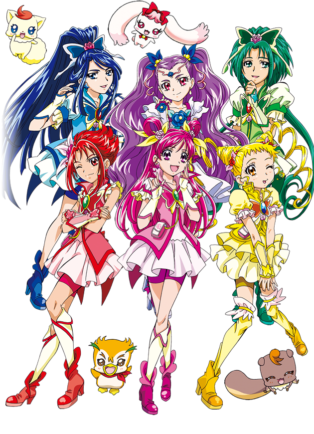 Yes! Precure 5: Yes! Precure 5 GoGo! Calendar March/April - Minitokyo