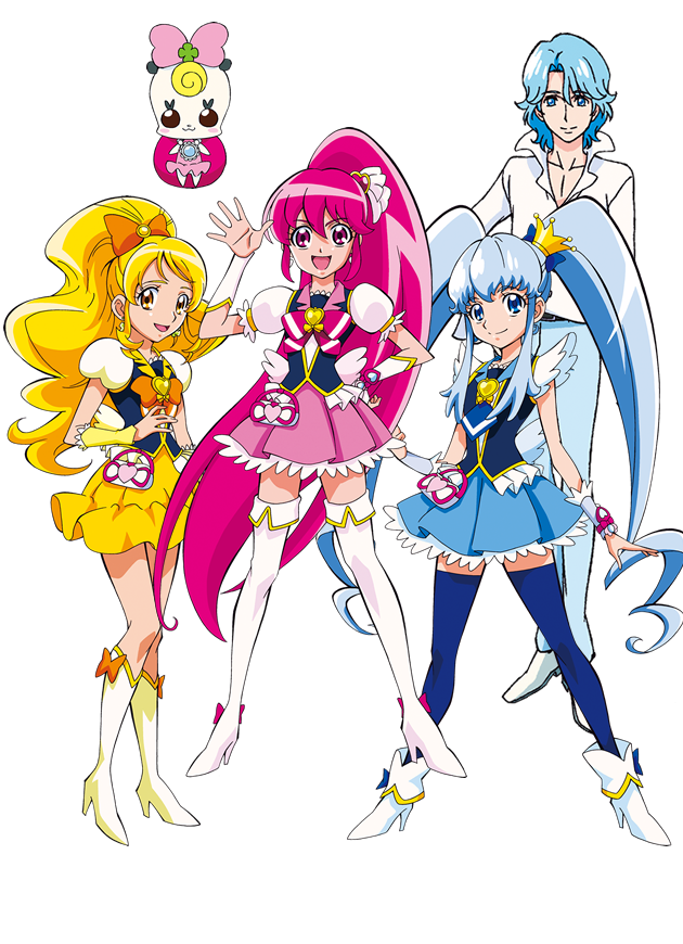 Yes! PreCure 5 GoGo [New Stage 3 Render] by FFPreCureSpain on DeviantArt