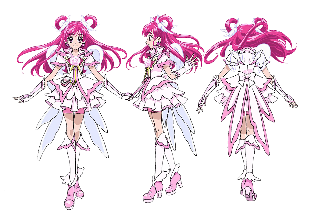 Yes! PreCure 5 GoGo [Render] by FFPreCureSpain on DeviantArt