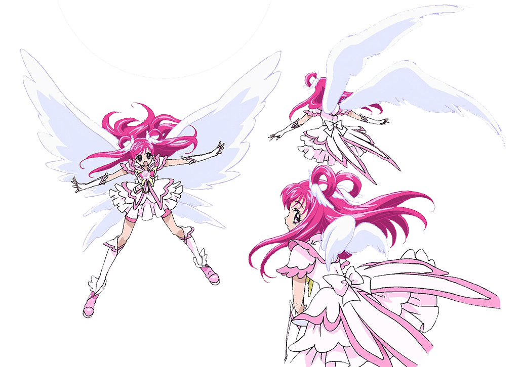 Yes! PreCure 5 GoGo [Manga Render] by FFPreCureSpain on DeviantArt