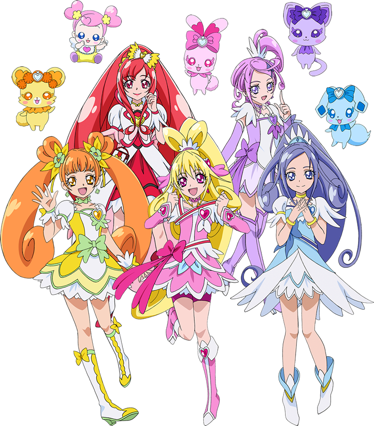 PreCure All Stars DX [Render] by FFPreCureSpain on DeviantArt