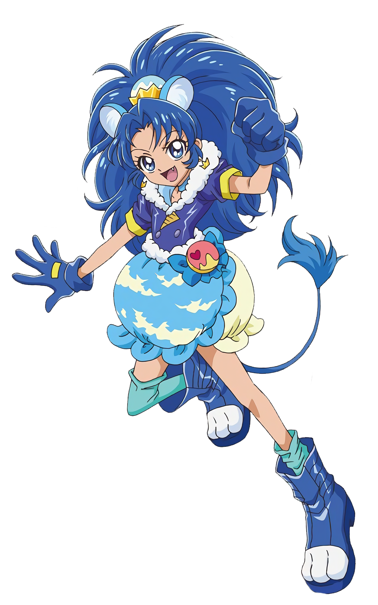 Cure Gelato = Watersplat  Splatoon + Kira Kira Precure A La Mode