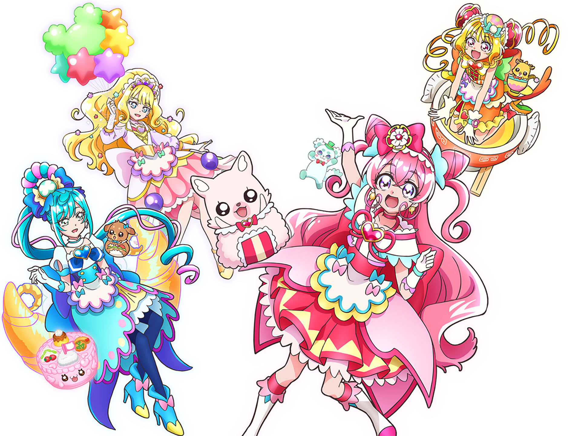 Delicious Party Precure 2023 Calendar (MAY-JUN) by FFPreCureSpain on  DeviantArt