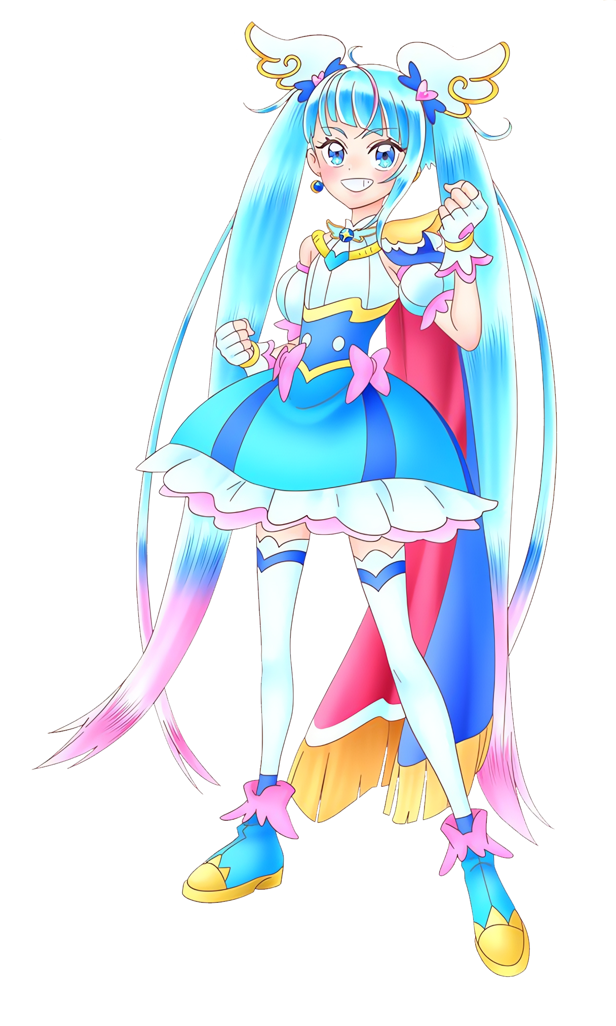 Hirogaru Sky! Precure [Render] by FFPreCureSpain on DeviantArt