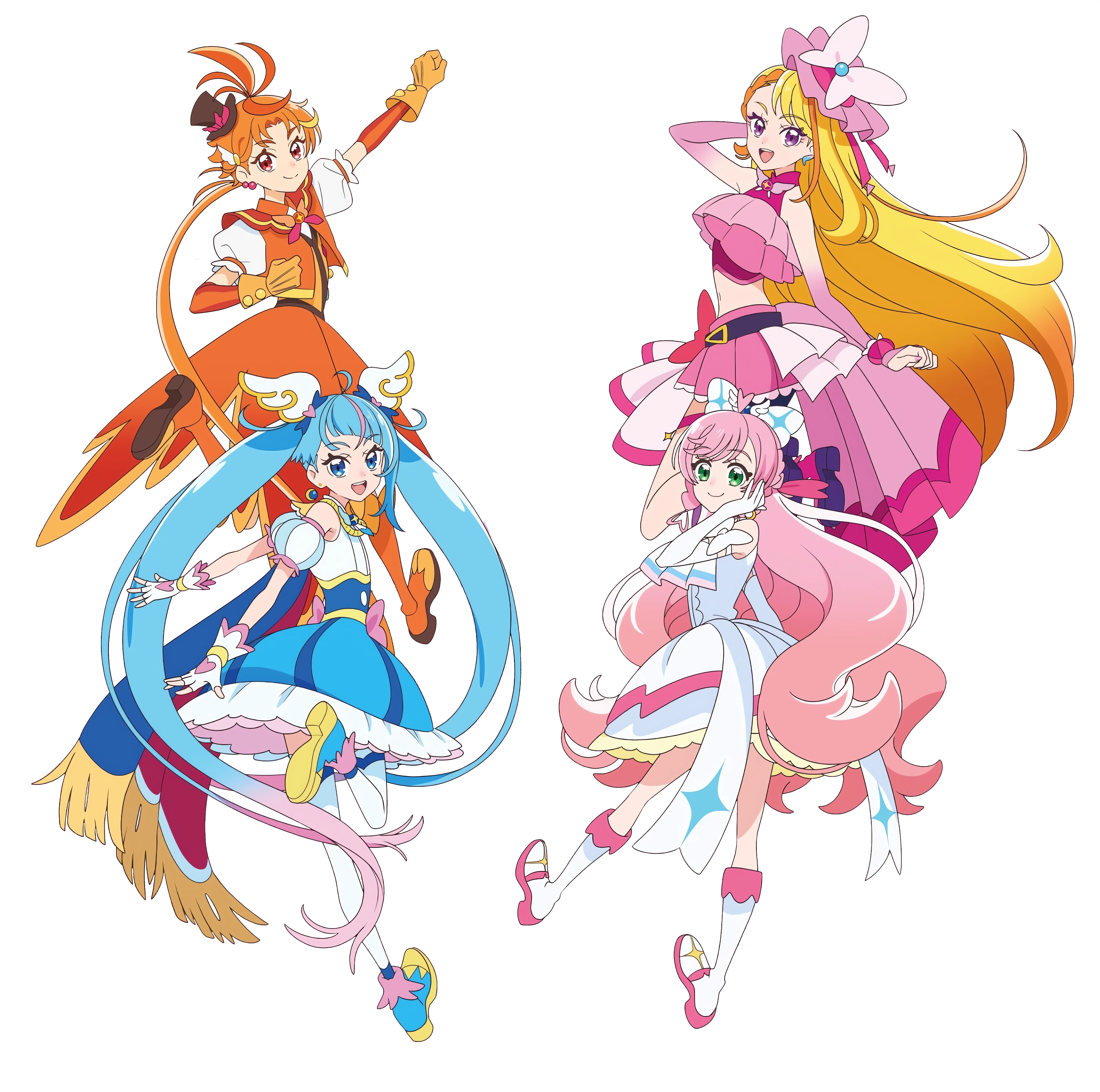 Hirogaru Sky PreCure X Kiramager by GokaiSliver6 on DeviantArt