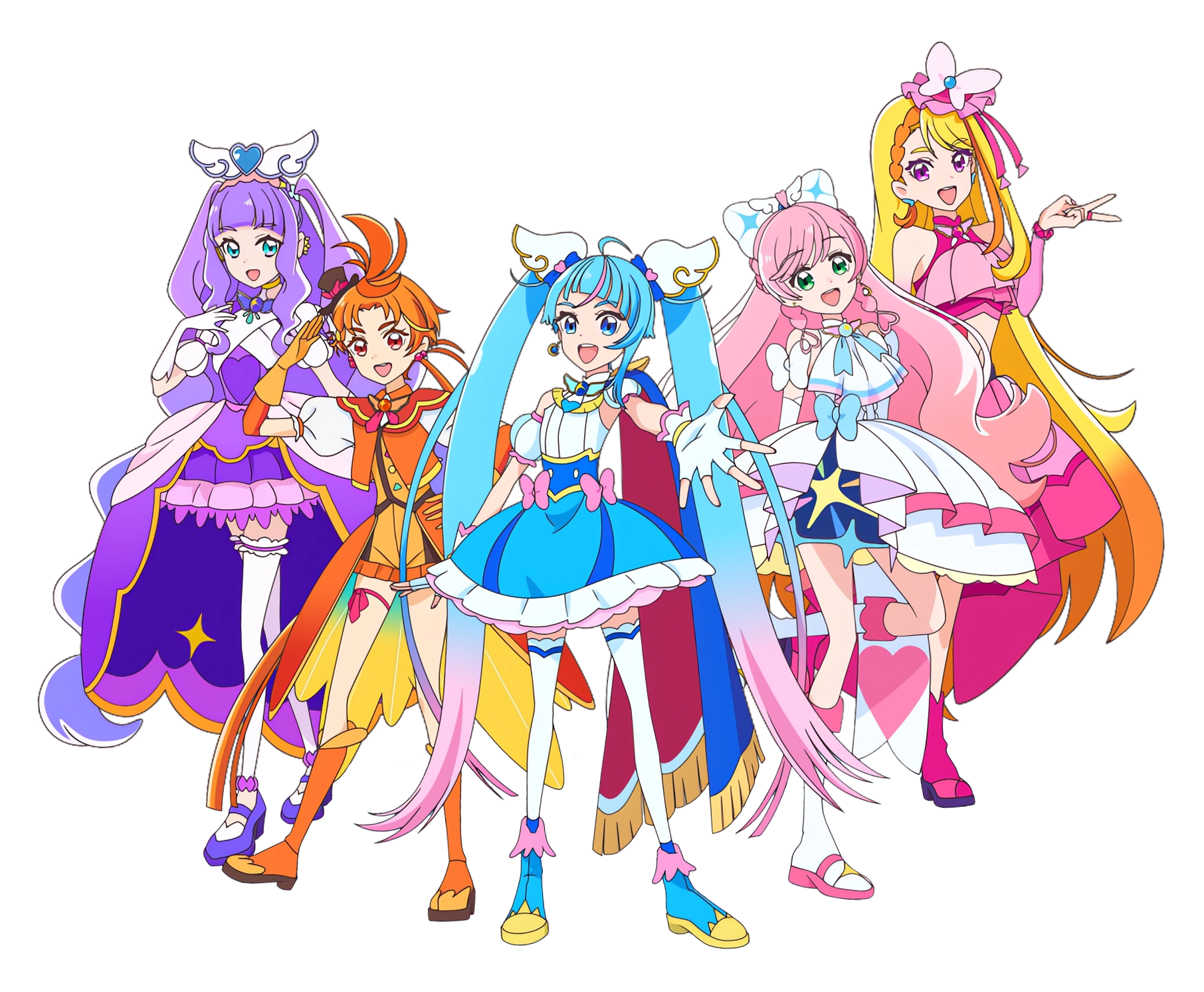 Hirogaru Sky! Precure' está garantido pela Crunchyroll