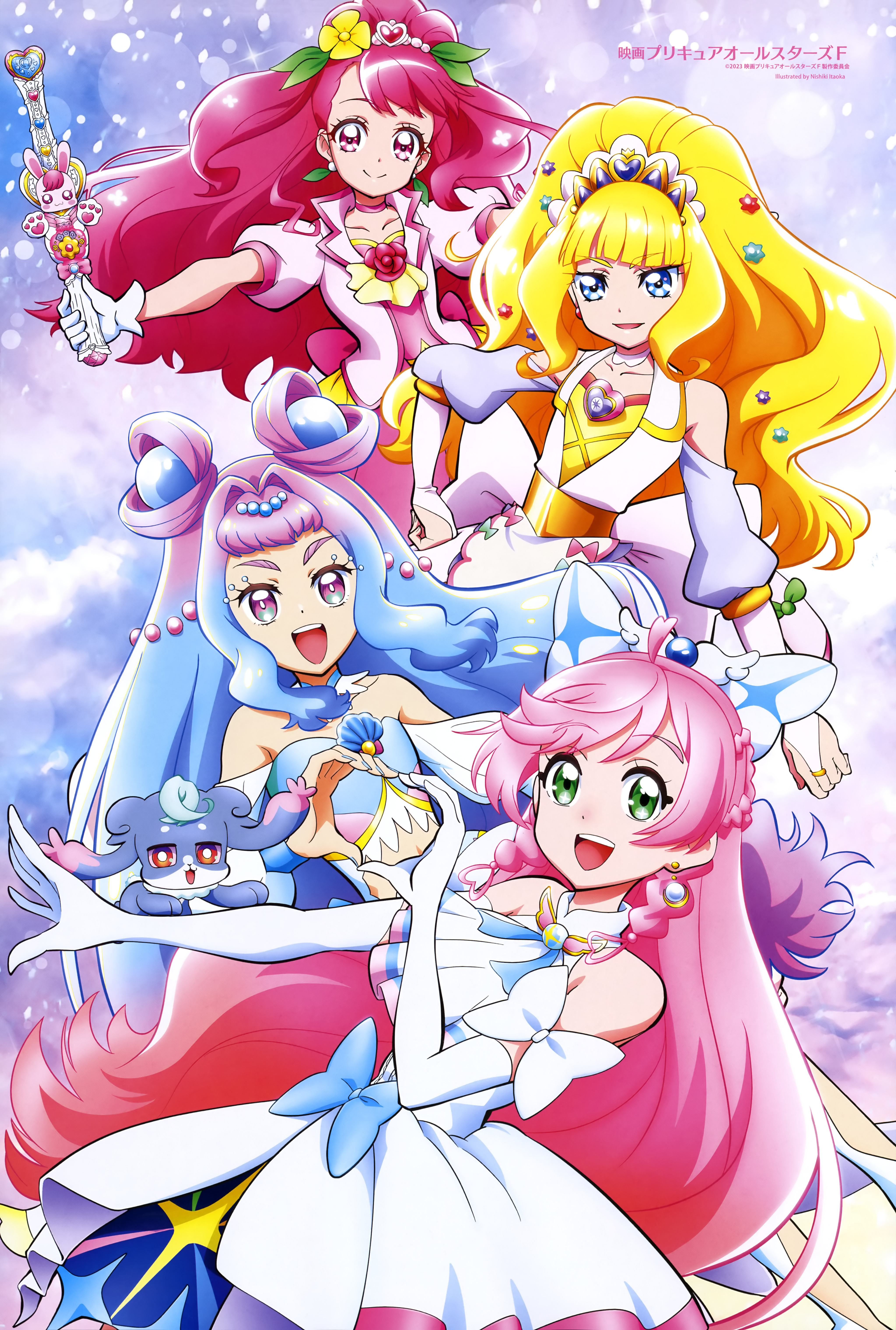 Precure All Stars F [Poster] by FFPreCureSpain on DeviantArt