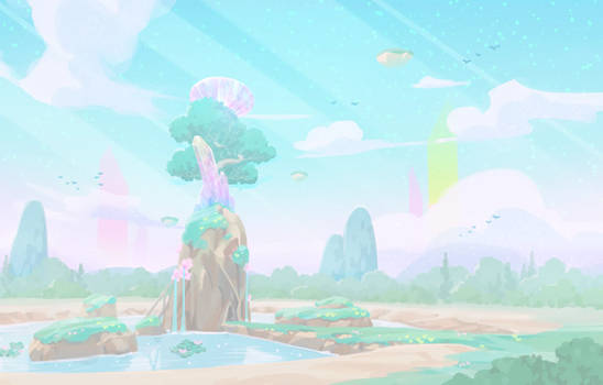 [Background] Wonderful PreCure Garden