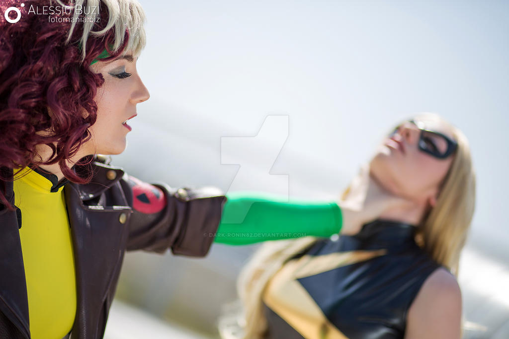 Rogue VS Miss Marvel by dark-ronin82 on DeviantArt