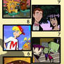 Top 10 favorite styles of animated shows meme