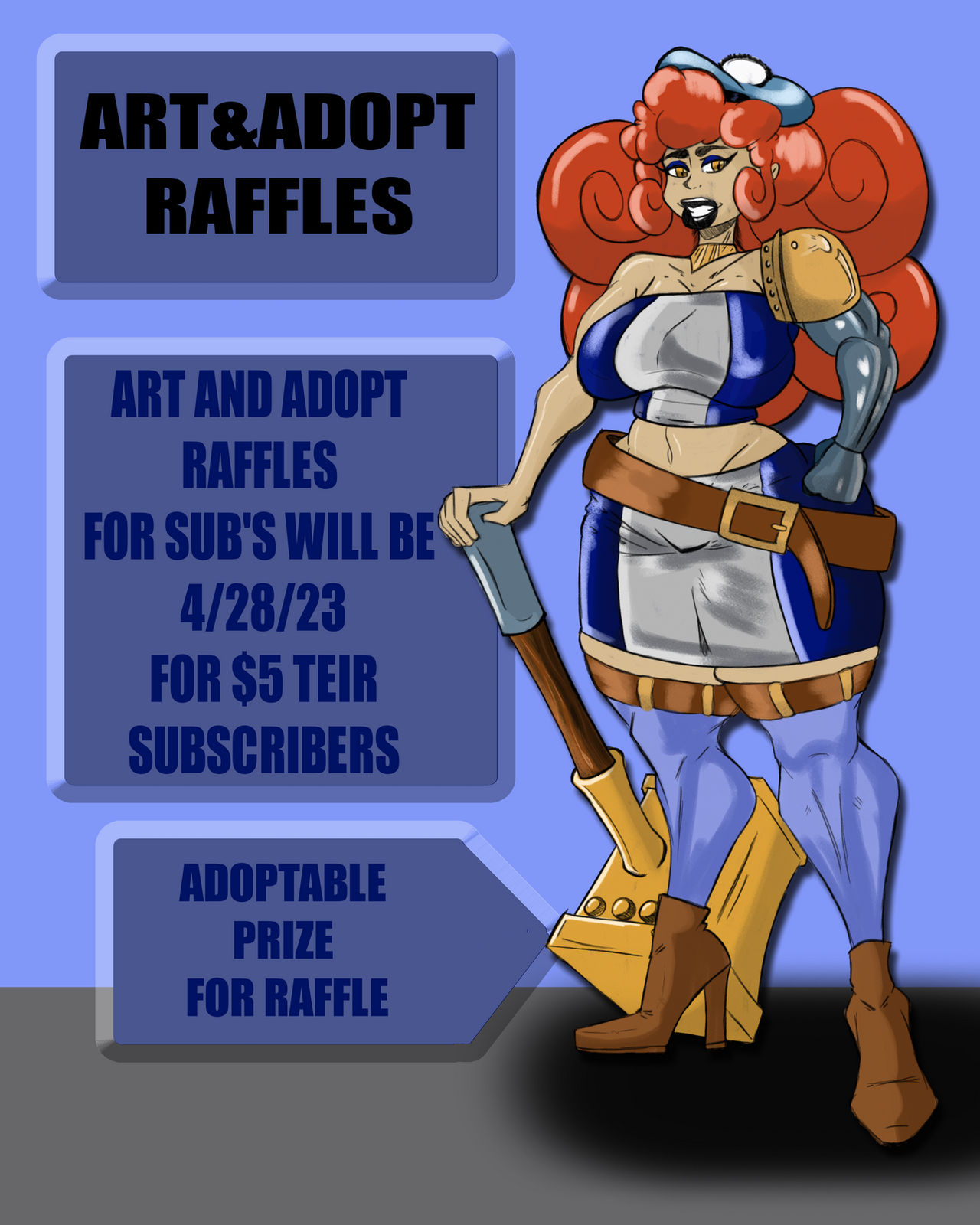 Sub Raffle Sub Raffle's 4.28.23 $5 Tier by MrBlack1986 on DeviantArt