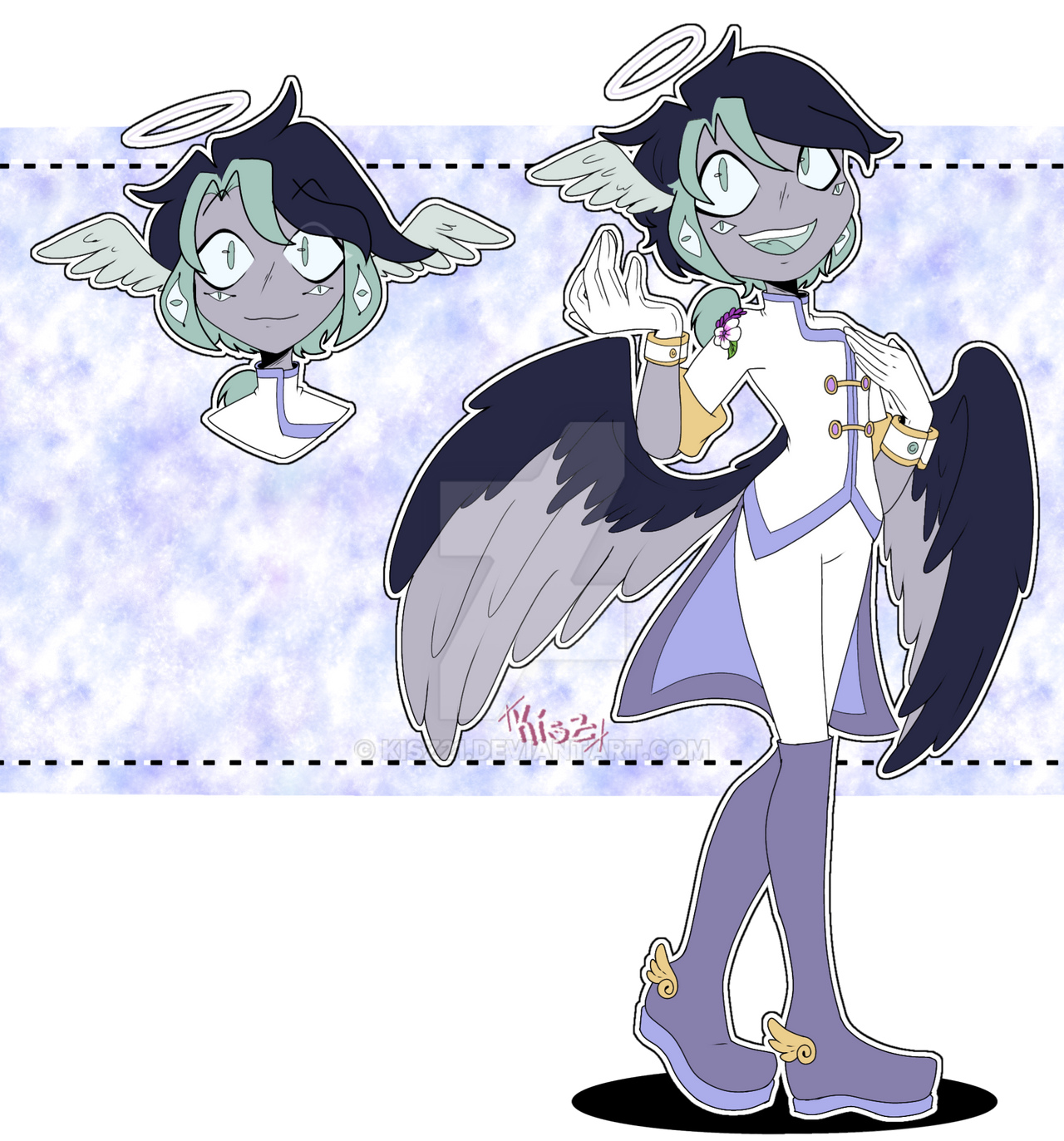 Oc hazbin hotel - Angel by kisz21 on DeviantArt