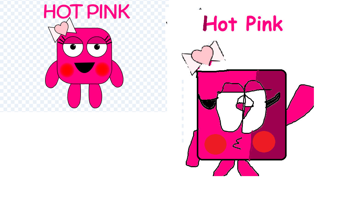 Colorblocks-Hot Pink by Olaas56 on DeviantArt