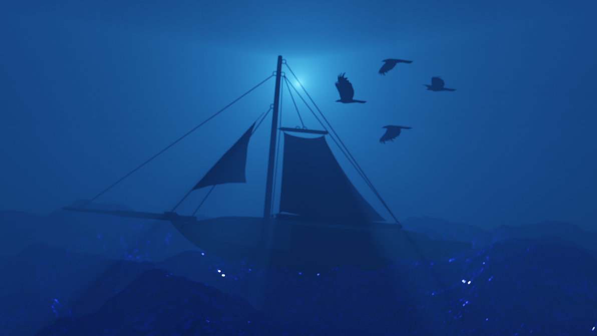 Deep Sea Boat by shinixsensei on DeviantArt