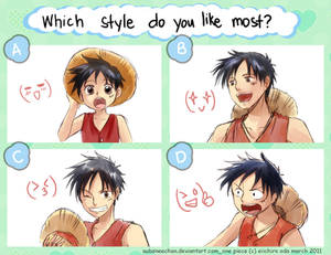 Which style do you like most