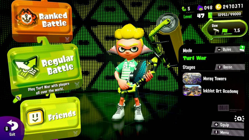 Splatoon 2 Protagonist my splatoon 2 character (for now) by agmayorga16 on DeviantArt